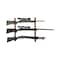 Allen Co Gun Collector Hardwood Gun Rack, Holds 3-Firearms, Brown/Black 5656 - alternate 1